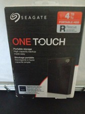 Seagate One Touch with Hub 4TB Desktop Portable HDD USB 3.0 Password