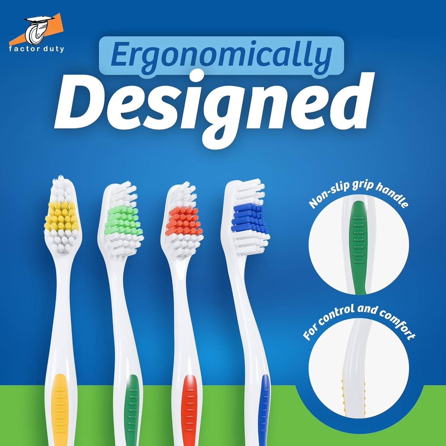 Travel-Ready 100-Pack Medium Soft Toothbrushes - Perfect for Active Lifestyles