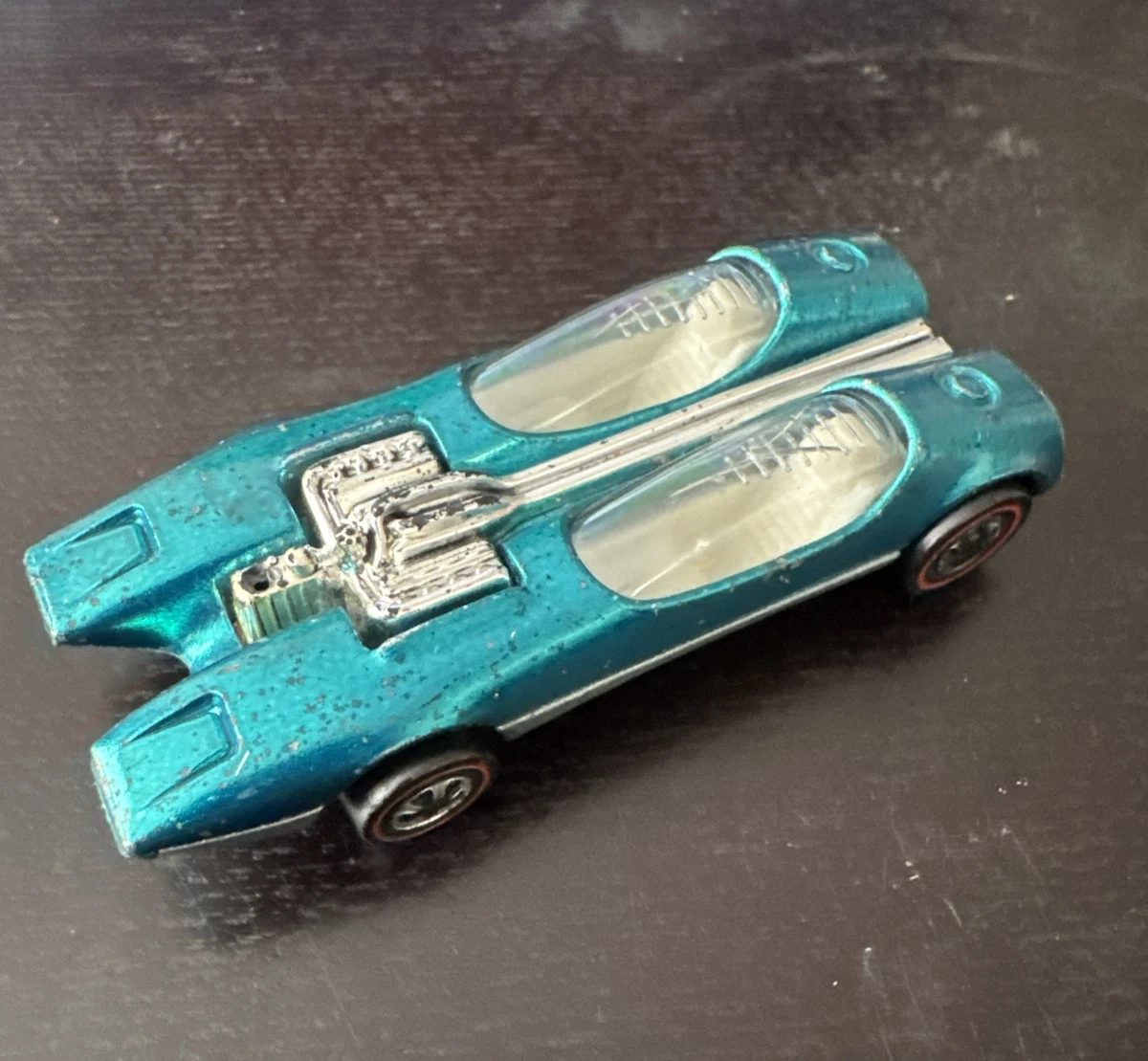 ホットウィール (Hot Wheels) 1968 U.S.A 1968 Hot Wheels, Red Mustang 1:64 W/ Opening Hood Made In Thailand