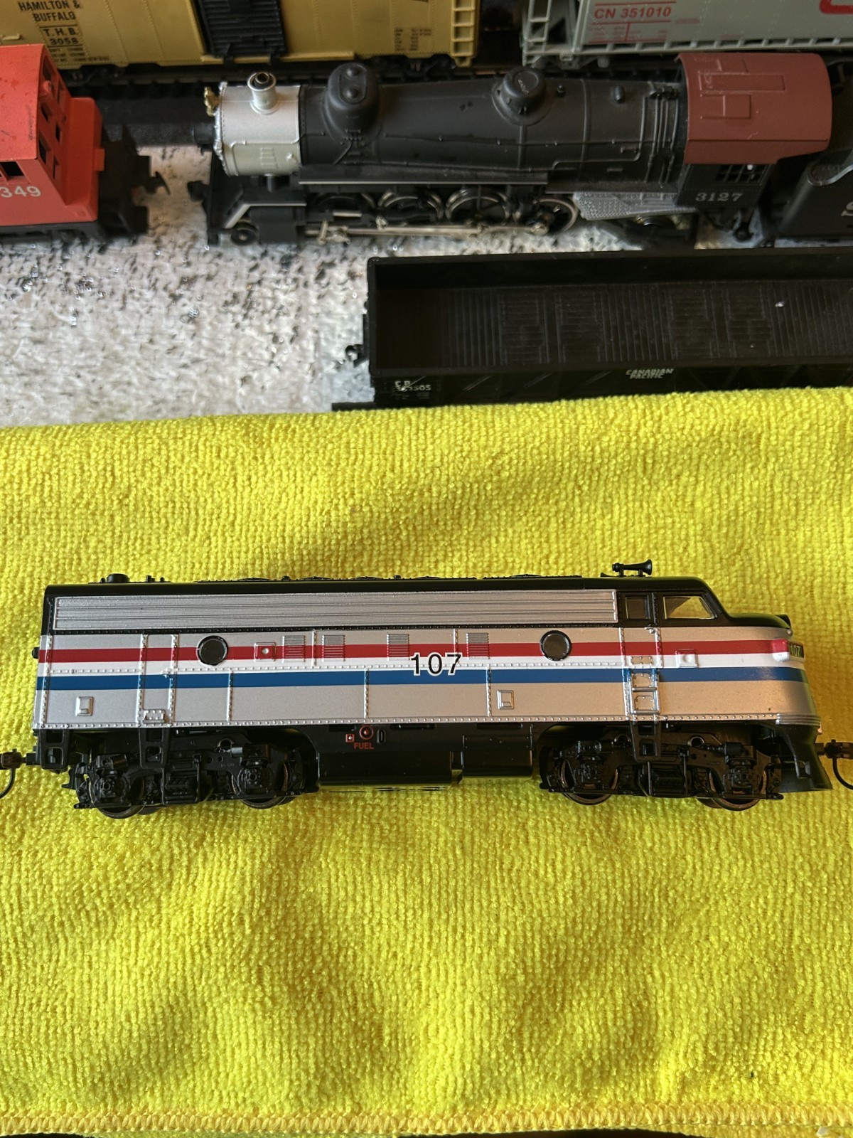 HO Scale Athearn 80261 RTR AMTRAK #107 NIB | eBay
