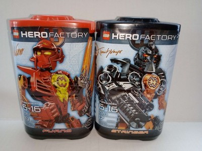 LEGO HERO Factory: Jimi Stringer 7170 & Furno 7167 Lot NEW