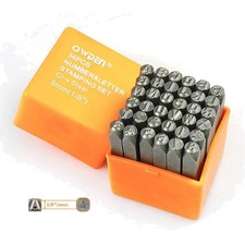 Alloy Steel 36 Piece Stamping Tool Set, HRC 58-62 for Precision Jewelry Crafting