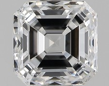 Asscher Cut 1.01 Carat Cert. GIA Natural Mined Diamond Loose D color VS1 clarity 3705.94 per carat