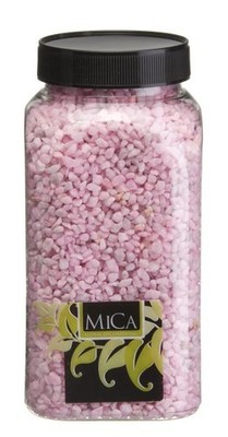 Mica Decorations Dekoration Granulat rosa 650 ml 1 kg  Granulat
