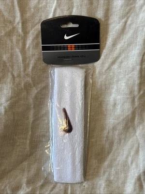 Nike Headband Red And Black Swoosh Sweatband