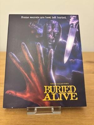 Buried Alive 1989 Blu-ray w/slipcover Vinegar Syndrome Robert Vaughn Sold Out