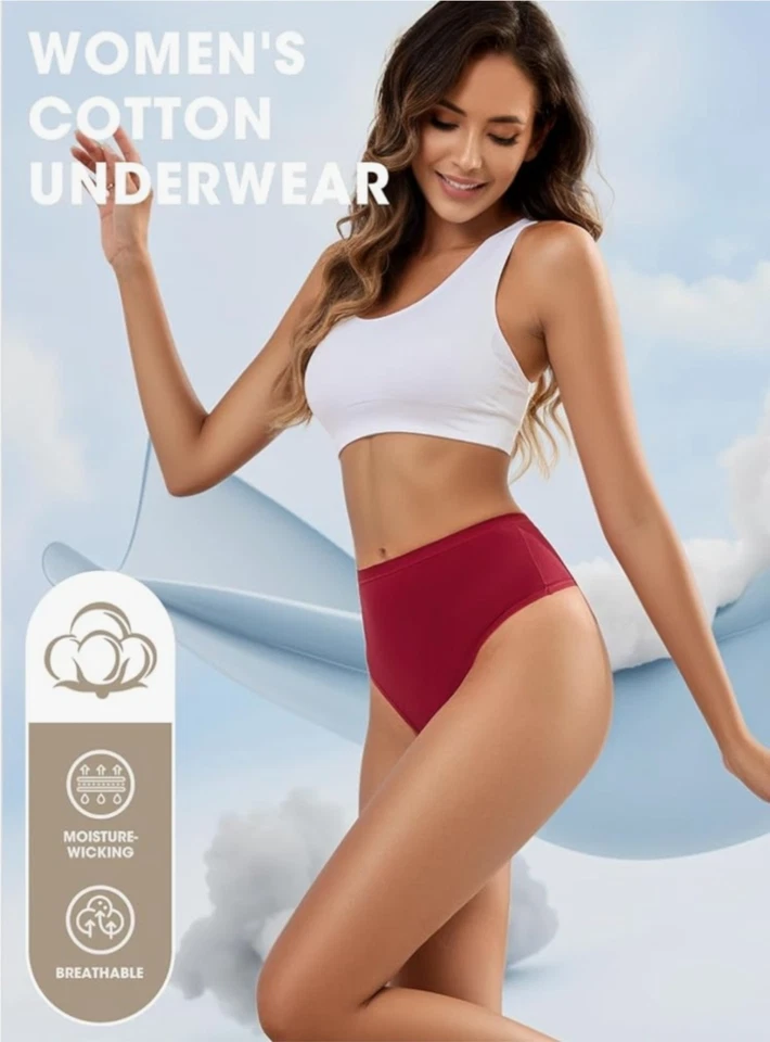 Pack de 6 Tangas para Mujer Bragas de Encaje Lencería Sexy Ropa Interior Bikini Foto 2 de 4