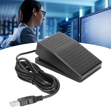 USB Foot Switch Pedal Customized Programmable Keyboard Mouse Game Action Single