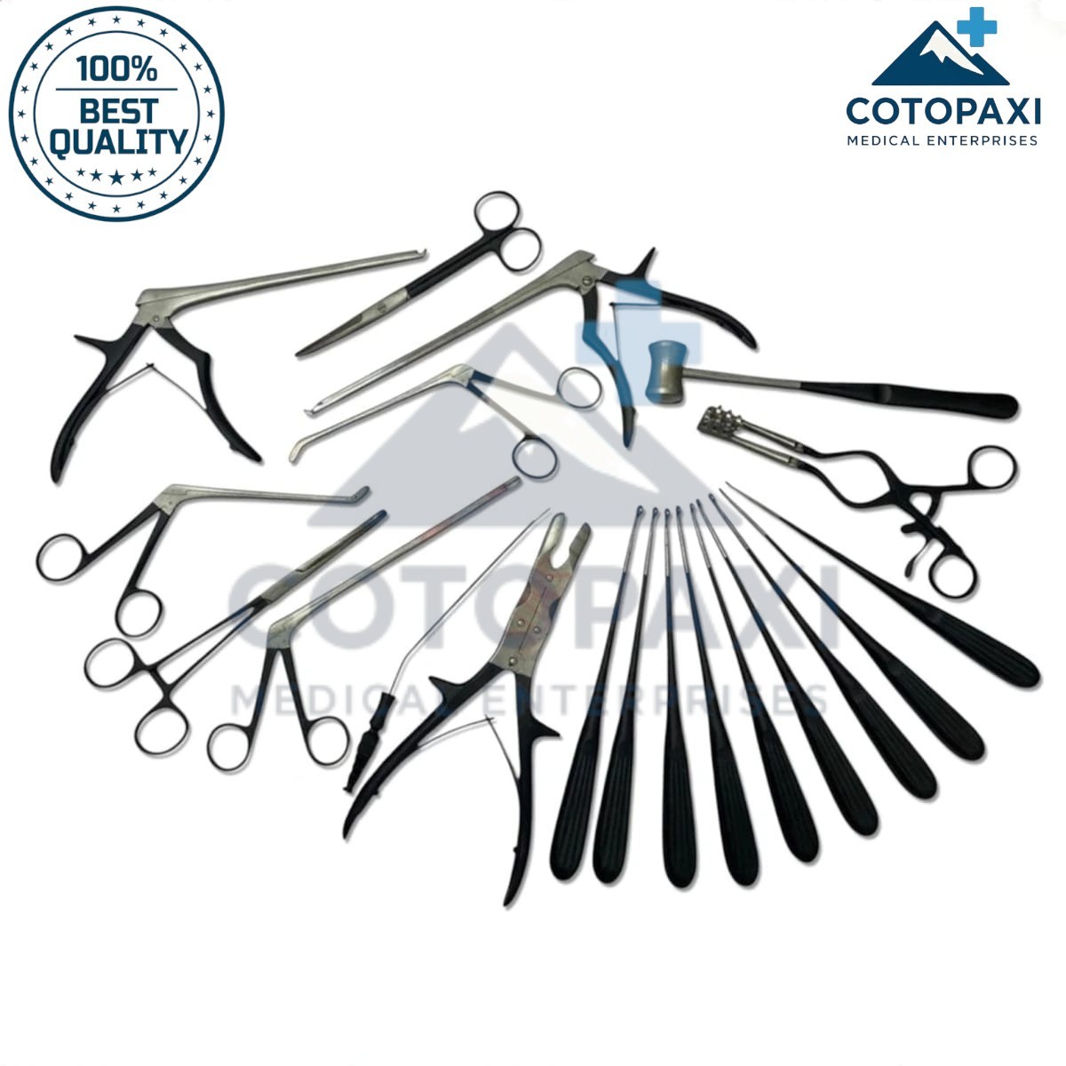Instruments de laminectomie avec pinces Kerrison à découpe osseuse nette - 3