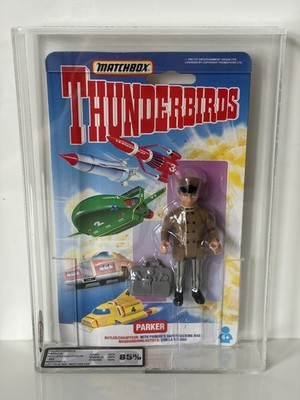 VINTAGE MATCHBOX THUNDERBIRDS FIGUR - PARKER - UKG GRADED - 85%