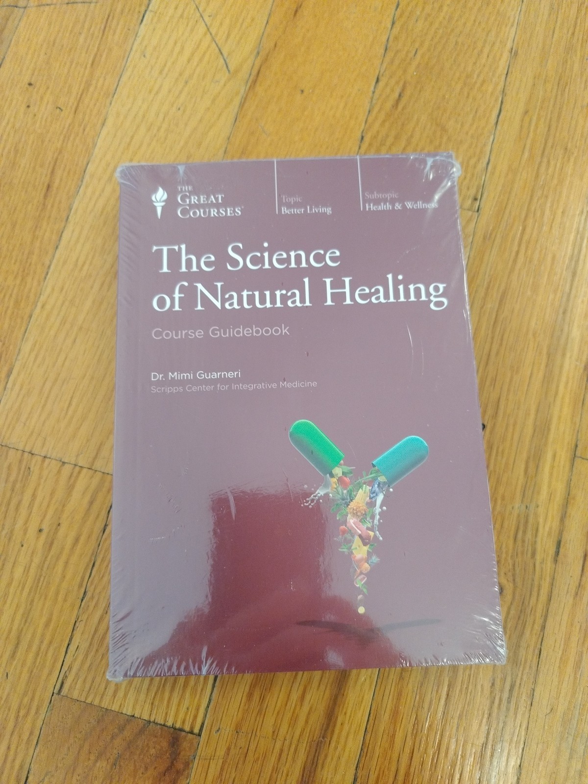 The Great Courses Science of Natural Healing Dr. Mimi Guarneri 4 DVDs & Book NEW