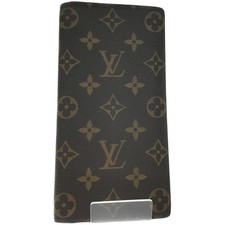 Louis Vuitton Damier Portefeuille Brazza Long Wallet Canvas Brown M66540