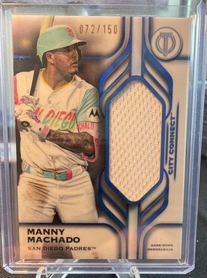 Topps Tribute 2026 Manny Machado Padres Tributaries Blue City Connect /150 🔥🔥