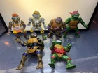 Vintage Tmnt Action Figure Lot  Teenage Mutant Ninja Turtles - Some Damaged