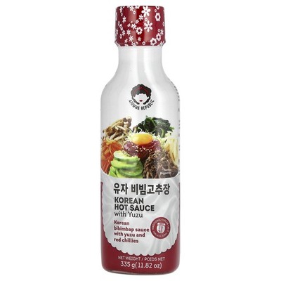 Ajumma Republic, Korean Hot Sauce With Yuzu, 11.82 oz (335 g)