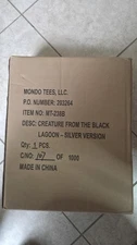 MONDO CREATURE FROM THE BLACK LAGOON SILVER VERSION FIGURE, NEW 0107/1000