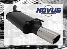 NOVUS Sportauspuff Gruppe N ESD 1x 90mm SR-Design für Opel Tigra A