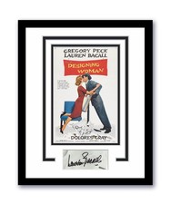 Lauren Bacall Autographed Signed 11x14 Framed Photo Designing Woman ACOA