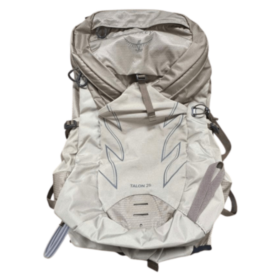 Mochila de Senderismo Osprey Talon 26 - 26L - Beige - Panel Trasero Transpirable - Usada