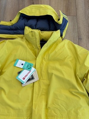 MAMMUT 蛍光イエロー スノーウェア Marmot Mammoth GTX Parka Down Limelight Yellow Winter Coat/Jacket