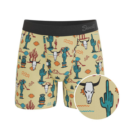 Shinesty ''The Mirage'' Western Cactus Ball Hammock  Pouch Underwear