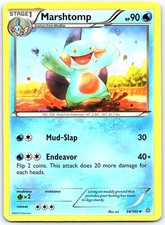 Marshtomp 34/160 Uncommon Primal Clash Pokemon Lightly Played