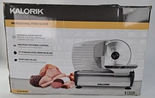 Kalorik Professional Food Slicer 75 Inch Blade AS 45493 S *EXCELLENT CONDITION*