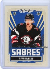 2025-26 O-Pee-Chee Ryan McLeod OPC Retro #309 - Buffalo Sabres