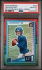 2025 Donruss Jaxson Dart Optic Preview RED & GREEN Rookie RC #400 PSA 10 POP 2