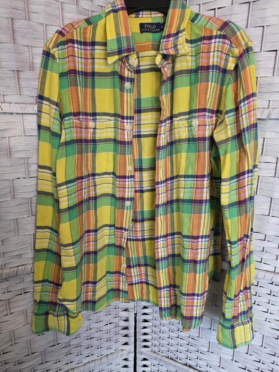 Polo Ralph Lauren Flannel Casual Button-Down Shirts for Men for