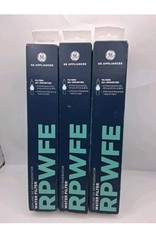 3 Packs GE Genuine Replacement Part Refrigerator Water Filter RPWFE W/RFID Chip