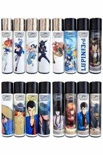 Accendini clipper large collezione G.Lupin Mix 2 da 16 pezzi ricaricabile