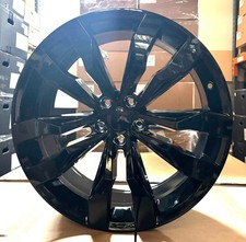 19" SKODA KODIAQ 2017-2026 SUZUKA DESIGN GLOSSS BLACK 8.5J ALLOYS / SET OF 4