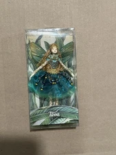 Tassie Blue/Green 4” Fairy. Handmade In Thailand #UF1404