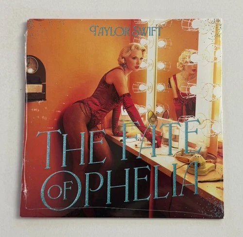 Taylor Swift The Fate Of Ophelia 7” Vinyl Single Limited Ed Orange Gold Glitter!