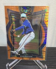 2025 Panini Select Kumar Rocker #61 Orange Pulsar Prizm Rookie #d/49