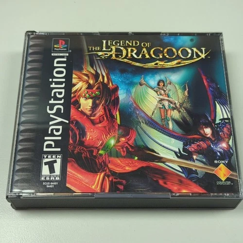 The Legend of Dragoon (Sony PlayStation PS1 2000) CIB 4-Disc
