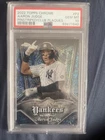 2022 Topps Chrome Aaron Judge P2 Pinstriped/Club Plaques #P-2 Yankees PSA 10