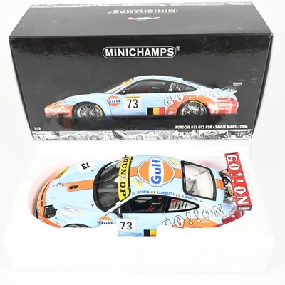 Minichamps Porsche 911 GT3 RSR #73 24h Le Mans 2006 1/18 Diecast Model Car