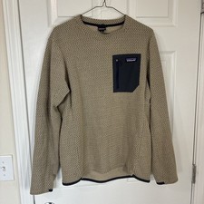 Patagonia R1 Air Tan Crewneck Men?s  Size M