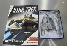 Eaglemoss Star Trek Issue #7, K’T’inga-class Battle Cruiser.