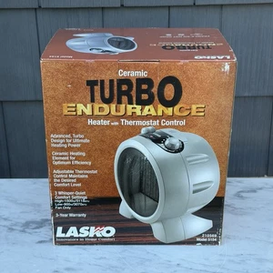 Lasko Turbo Endurance modèle de chauffage en céramique 5154 Nouvelle commande de thermostat 3 Réglage