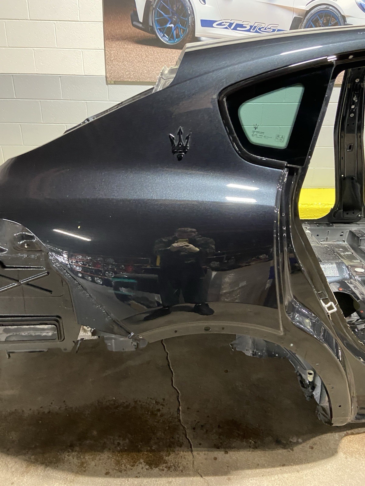 2017-2024 Maserati Levante 3.0L Rear Right Side Quarter Panel NERO RIBELLE OEM