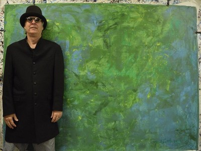Mark Little Original Giant Profesional Painting 84 X62  (7 Foot) Abstract Modern