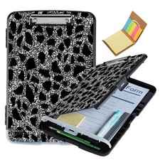 Multipurpose Clipboard with Storage Pattern (Glitter Leopard Pattern) Design ...