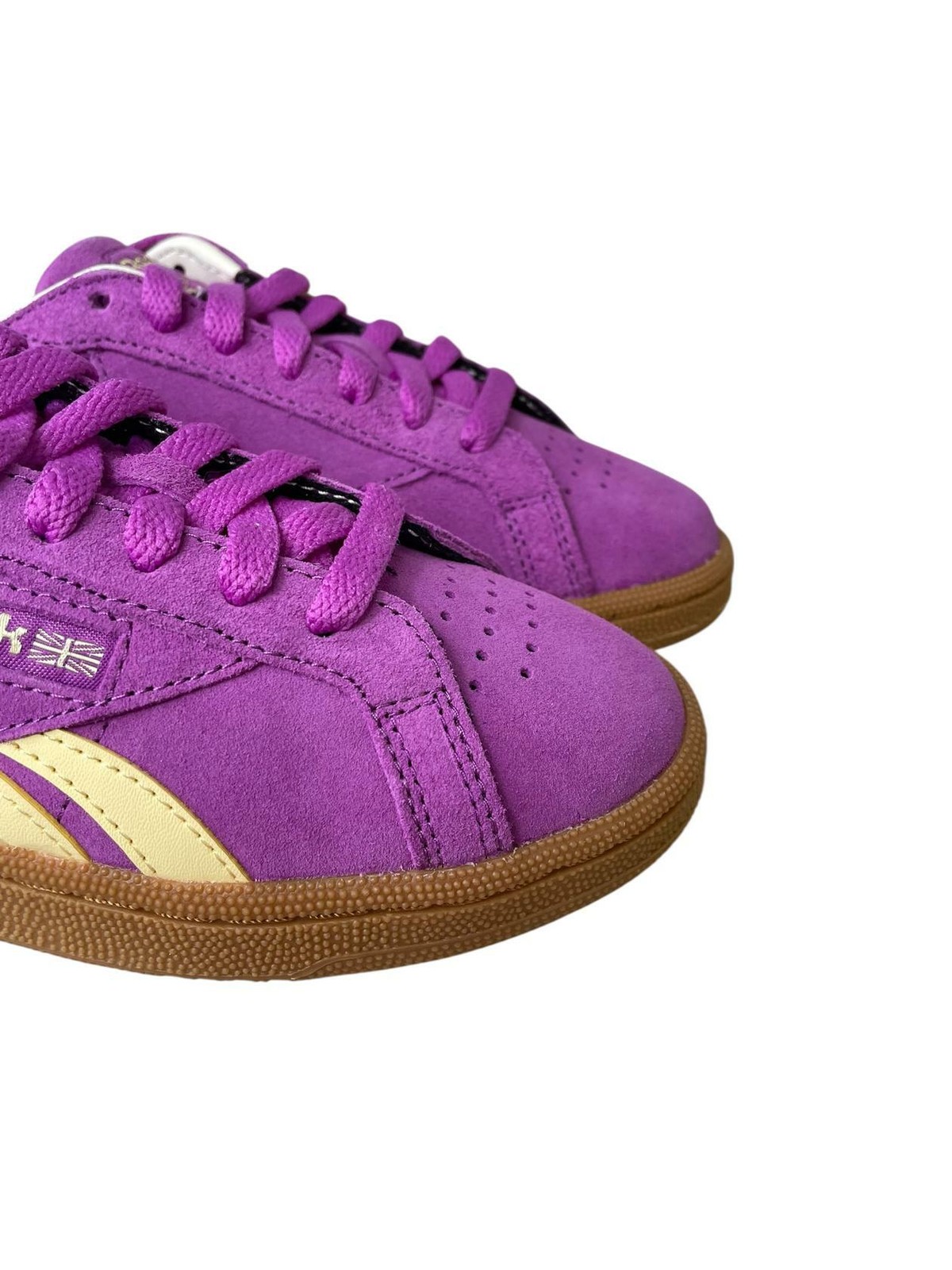 Reebok Women Sneaker Club C Grounds UK 100220814 Tennis Purple Chalk Size 6 M thumbnail 4