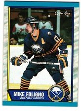 1989-90 O-Pee-Chee #78 Mike Foligno Buffalo Sabres