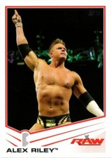 2013 Topps WWE Wrestling Card #2 Alex Riley