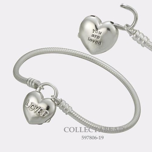 Authentic Pandora Sterling Silver Loved 