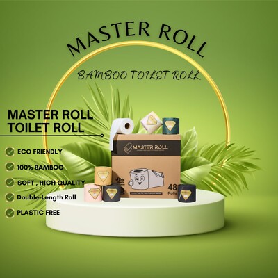 BPlanet Babus Toilettenpapier 3-Lagig Großpackung | 64 Rollen X 200